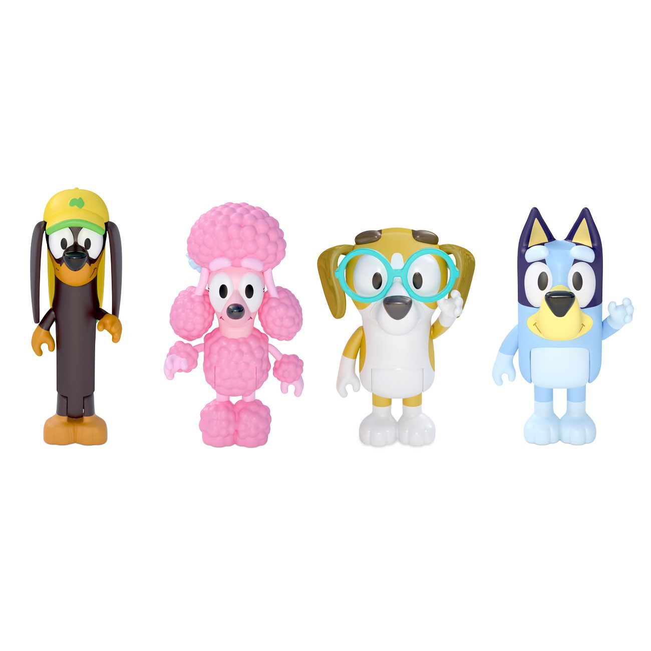 "Bluey Toys 2.5"" Figures Bluey Moose Toys Articulated Figures