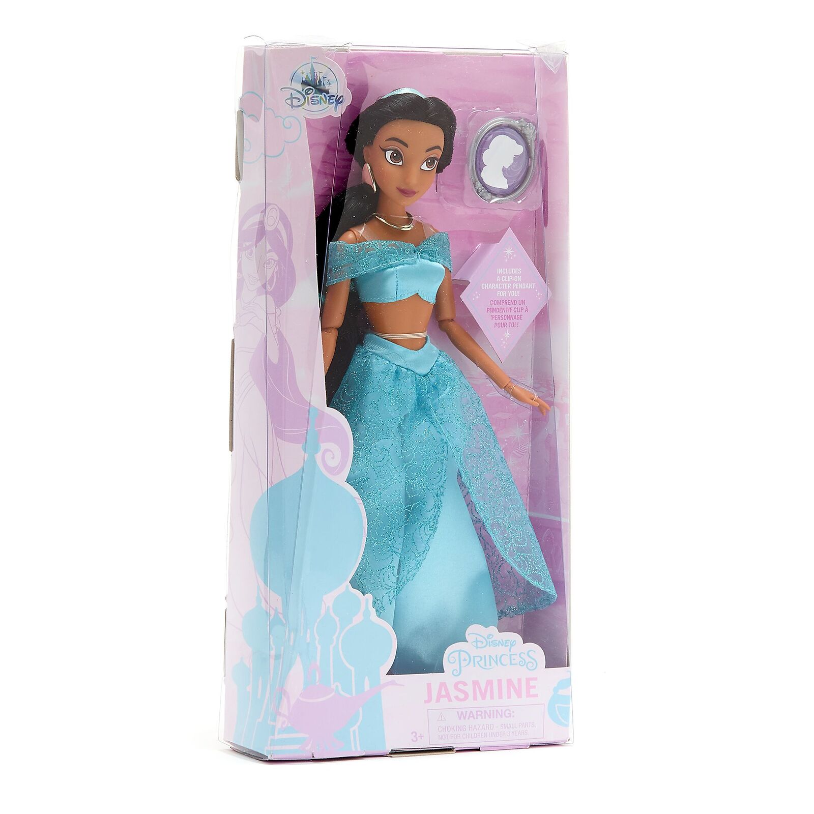 Disney Princess Jasmine Classic Doll with Pendant