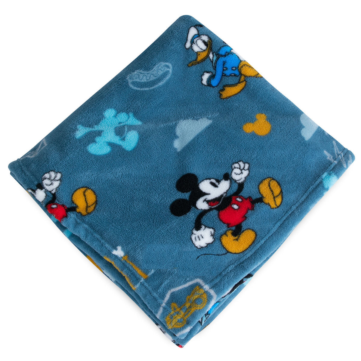 Mickey Mouse, Donald Duck and Pluto Fleece Throw Blanket