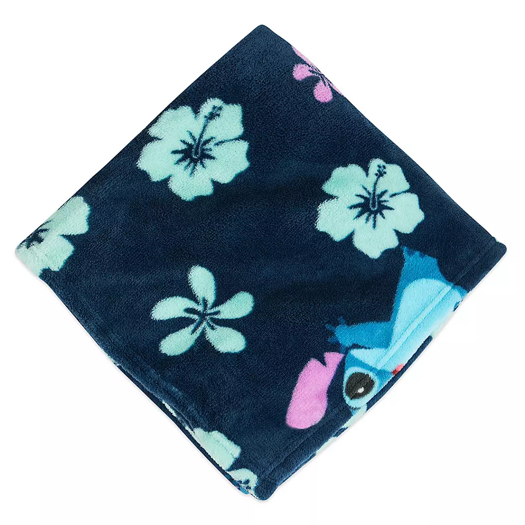 Stitch Fleece Throw Blanket Disney