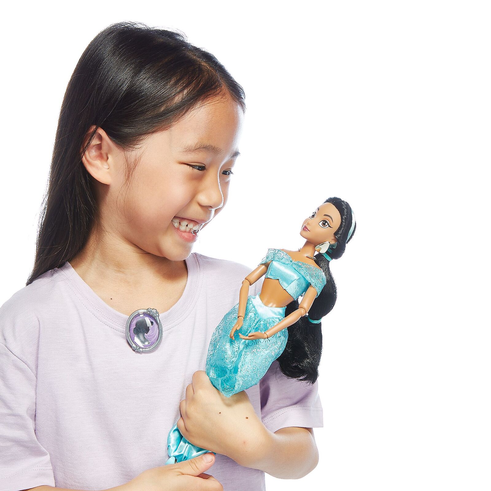 Disney Princess Jasmine Classic Doll with Pendant