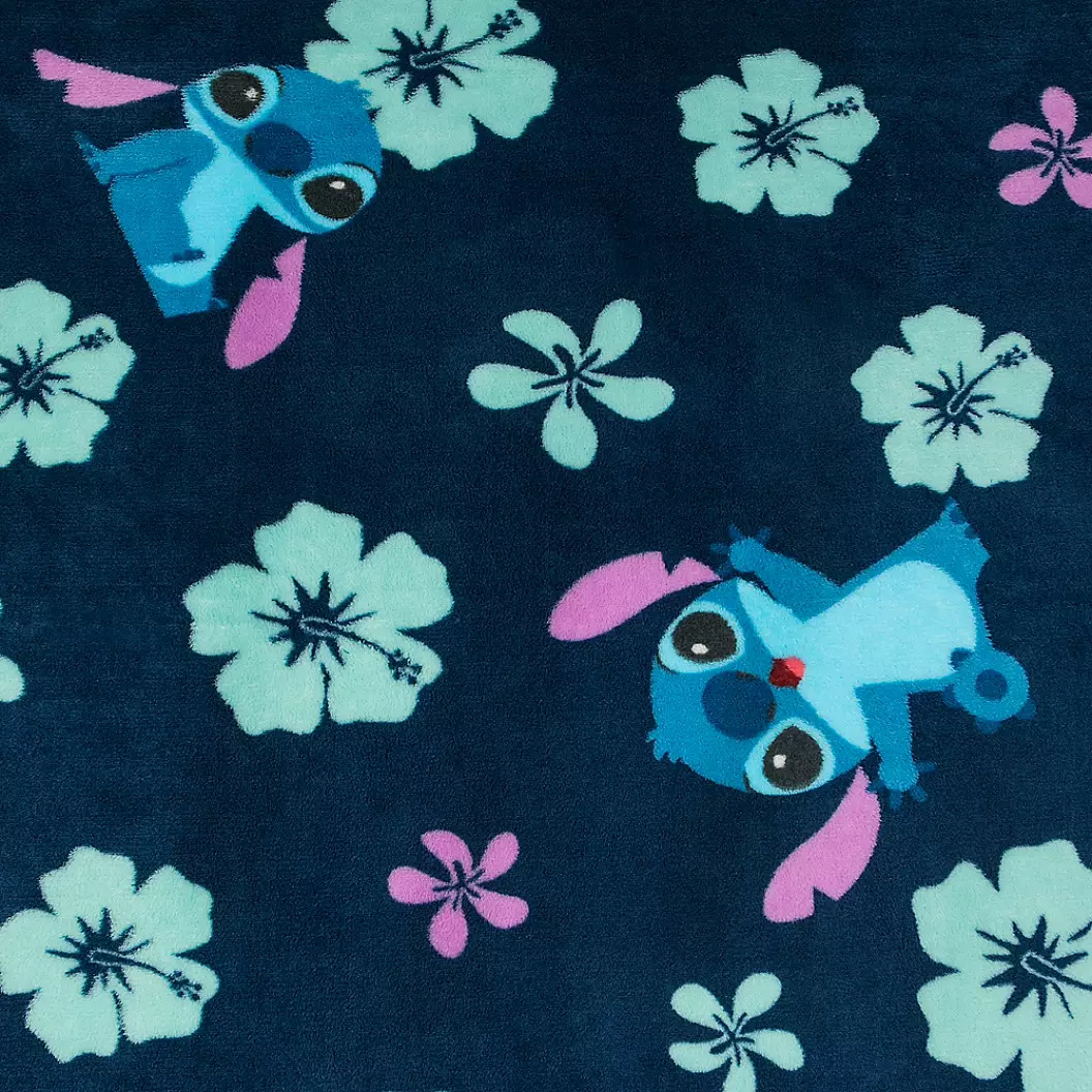 Stitch Fleece Throw Blanket Disney