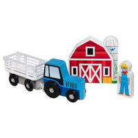doug melissa deluxe vehicles wooden town play