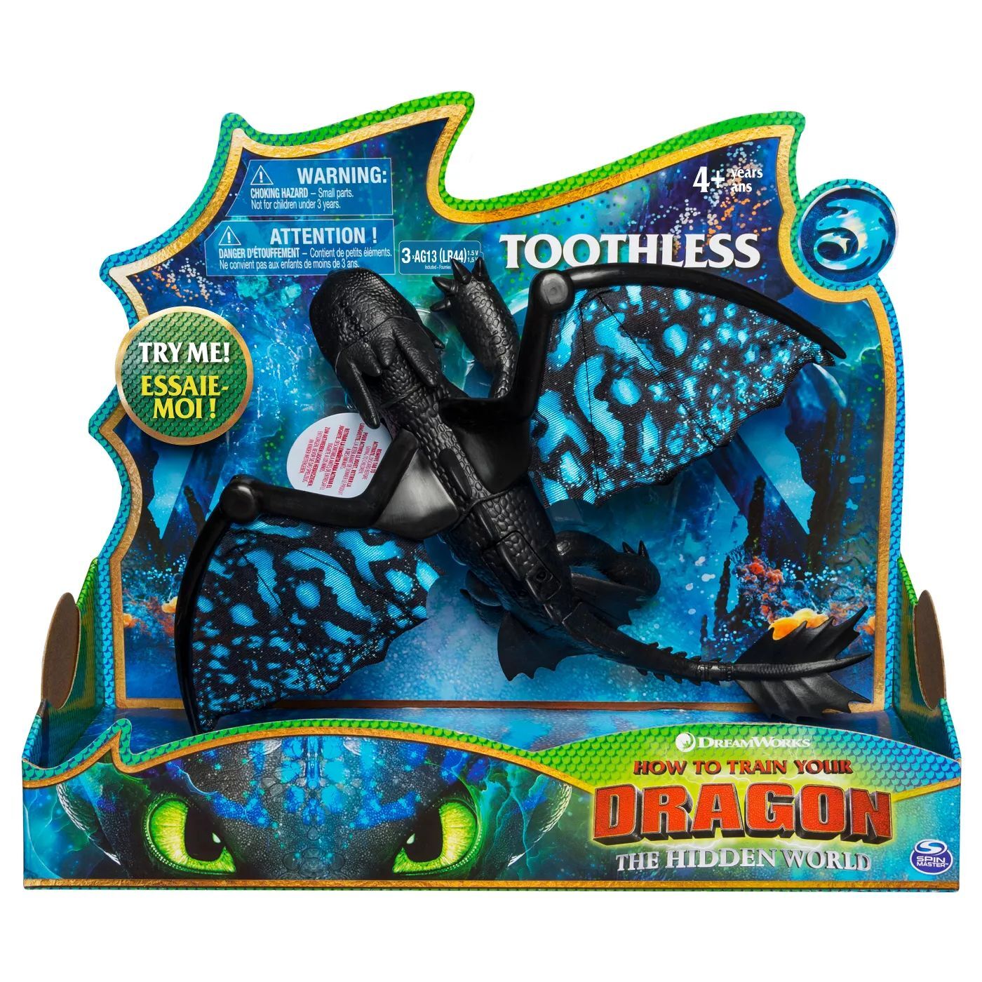 Dragons Toothless Deluxe Figure How to Train Your Dragon