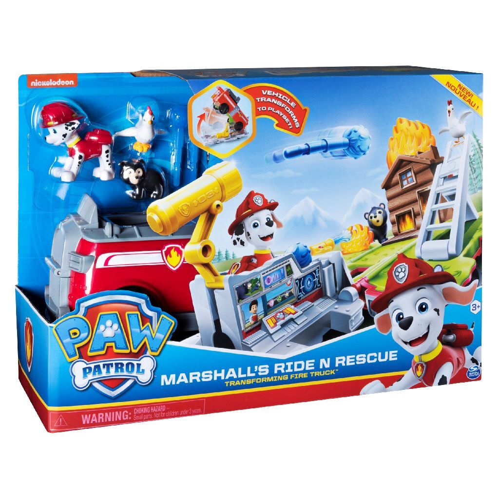 paw patrol marshall ride on fire truck paw patrol marshall ride on fire truck
