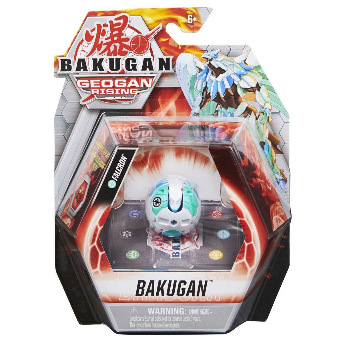 Bakugan Faction Face Off Serie 3 Bakugan Geogan Rising Falcron Core Ball Single Pack