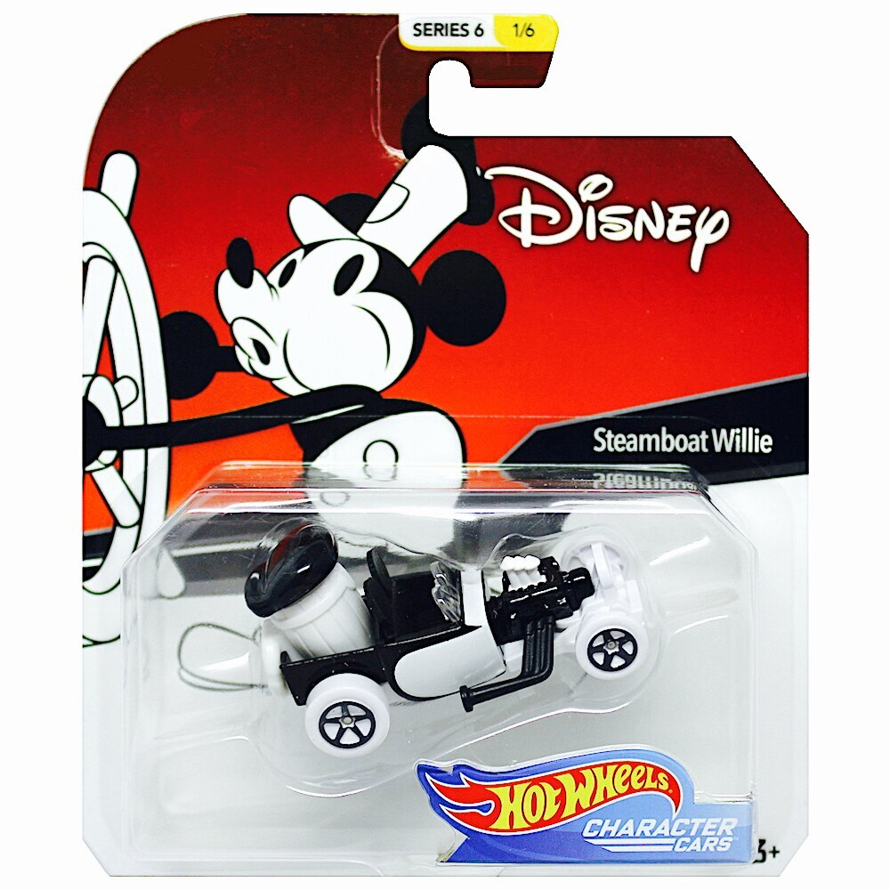 Hot Wheels Disney Steamboat Willie Character Cars Series 6