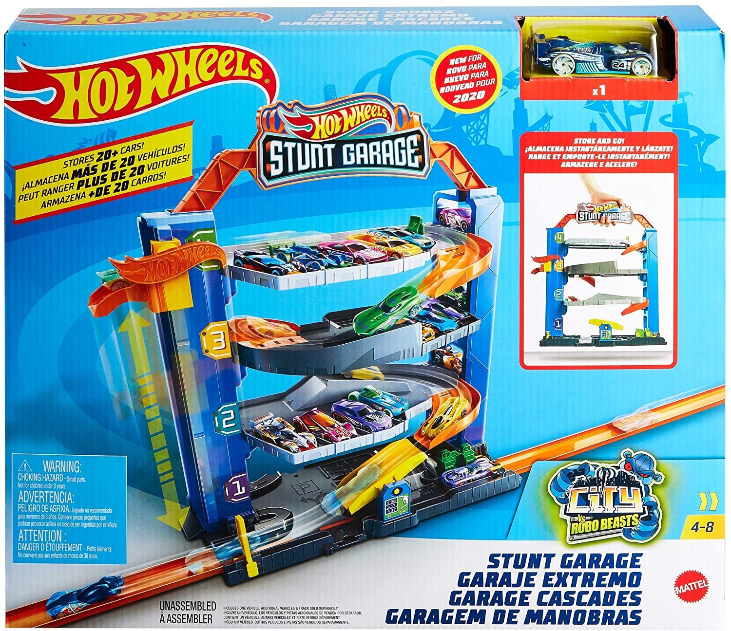 Hot Wheels City Stunt Garage