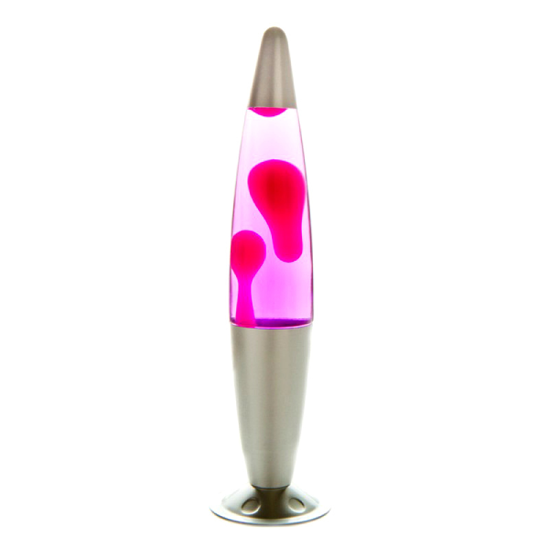 Peace Motion Lava Lamp Silver Pink Pink MDI