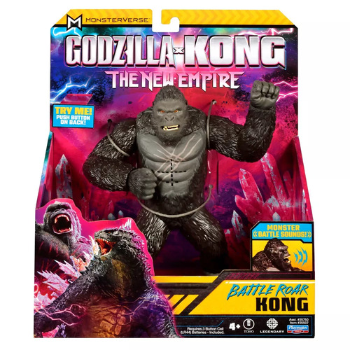 Godzilla X Kong The New Empire Battle Roar Kong Figure