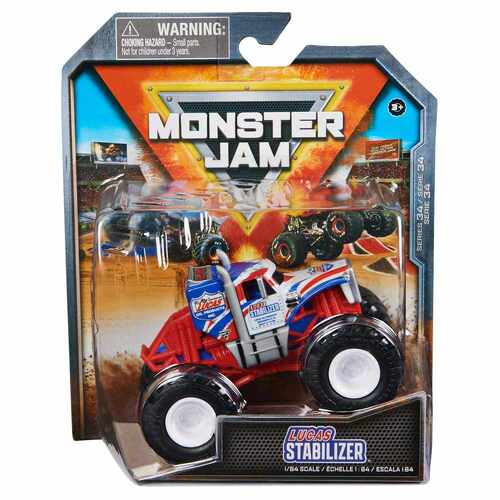 Monster Jam 1:64 Lucas Stabilizer #34