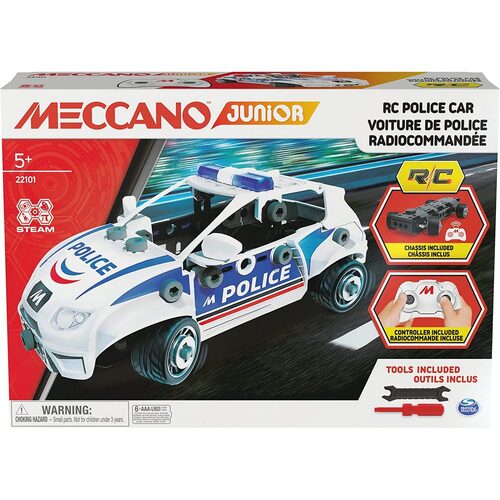 Meccano Junior RC Police Car
