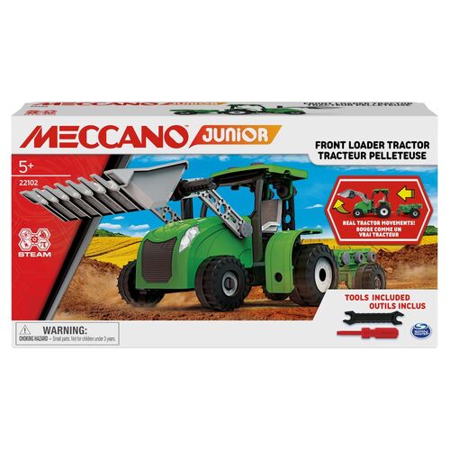Meccano Junior Front Loader Tractor