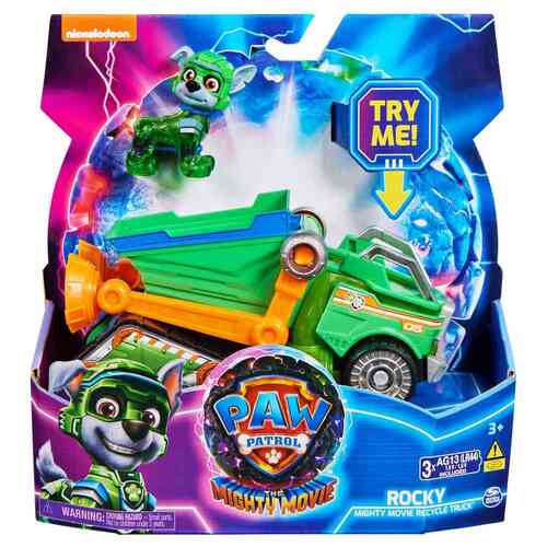 Paw Patrol The Mighty Movie Rocky Recycle Truck