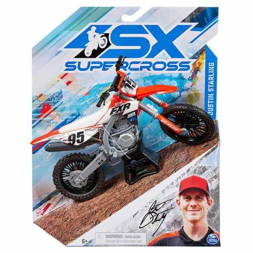 SX Supercross Motorcycle 1:10 Justin Starling