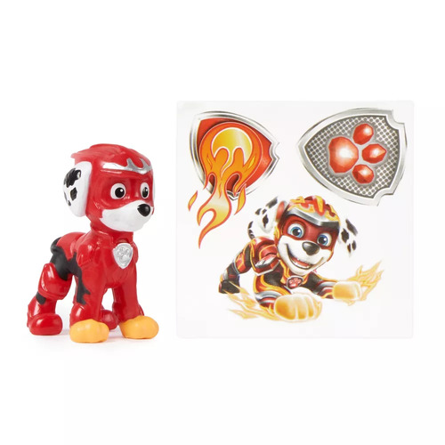 Paw Patrol The Mighty Movie Marshall Pup Squad Figures