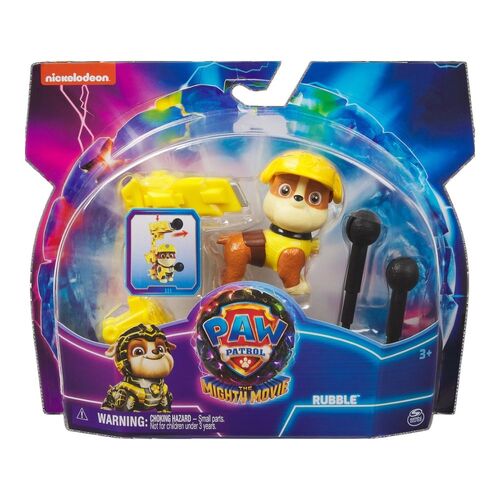 Paw Patrol The Mighty Movie Rubble Action Figure