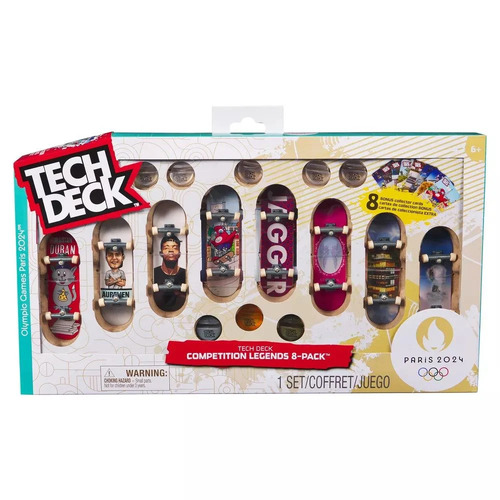 Tech Deck 96mm Olympic 8 Board Pack