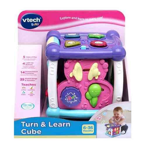 Vtech Baby Pink Turn & Learn Cube