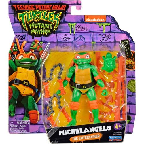TMNT Mutant Mayhem Michelangelo Action Figure