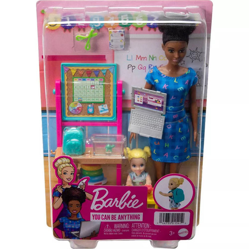 Barbie Career Teacher Doll Playset Black