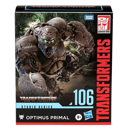Transformers Studio Series Leader 106 Optimus Primal Action Figure (8.5”)