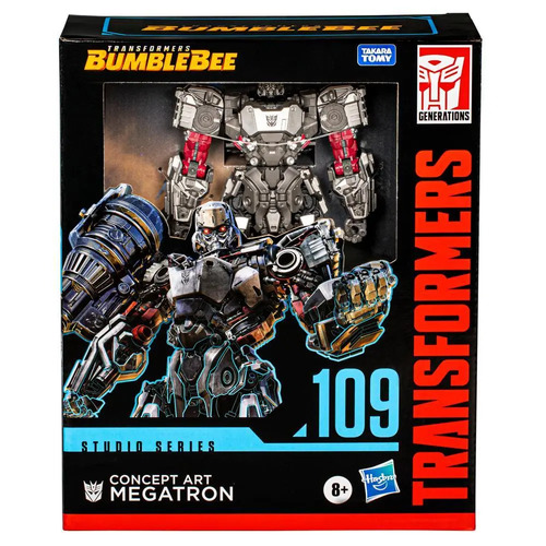 Transformers Studio Series Leader 109 Concept Art Megatron 8.5” Action Figure