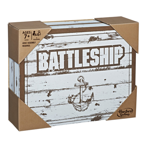 Hasbro Gaming Battleship Rustic Series
