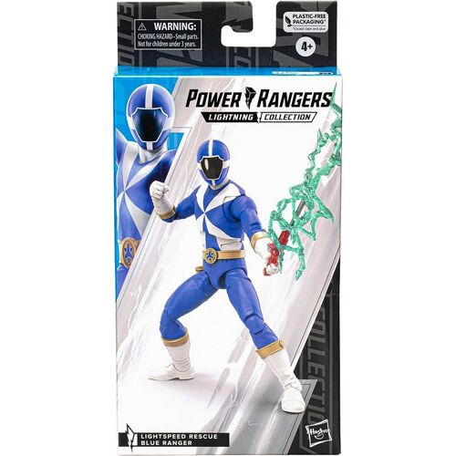 Power Rangers Lightning Collection Lightspeed Rescue Blue Ranger Action Figure