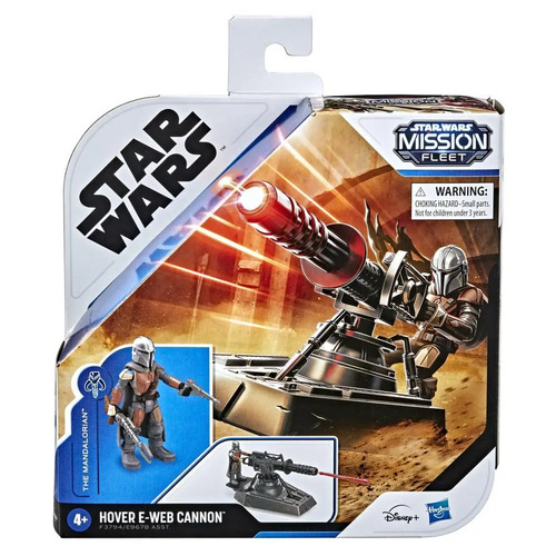 Star Wars Mission Fleet Expedition Class The Mandalorian Hover E-Web Cannon