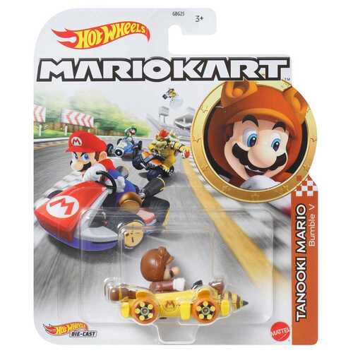 Hot Wheels Mario Kart Tanooki Mario Bumble V
