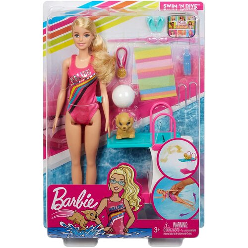 Barbie Dreamhouse Adventures Swim ‘n Dive Doll