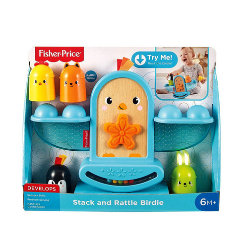 Fisher Price Stack and Rattle Birdie