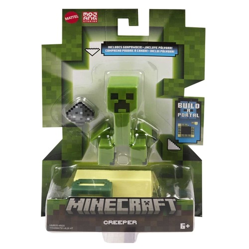 Minecraft Build-A-Portal Creeper Figure