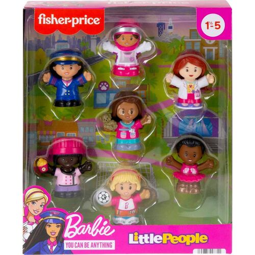 Little People Barbie 7 Pack
