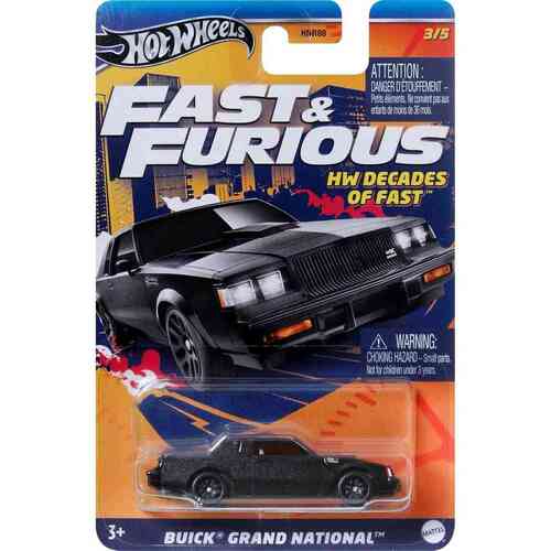 Hot Wheels Fast & Furious HW Decades of Fast Buick Grand National
