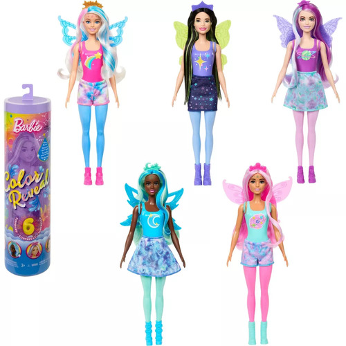 Barbie Color Reveal Doll with 6 Surprises