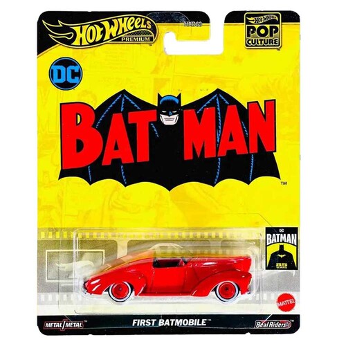 Hot Wheels Premium Pop Culture DC Batman First Batmobile