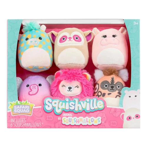 Squishville Mini Squishmallows Safari Squad