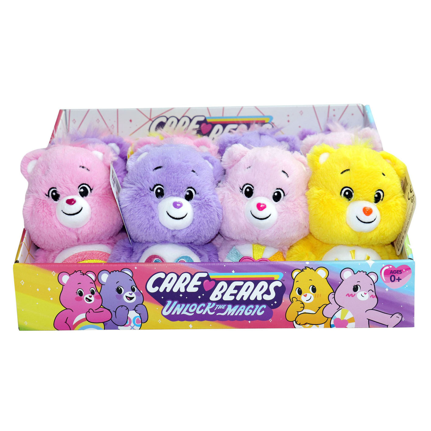 Licensed Care Bears Unlock The Magic Plush Soft Toy 20cm - Brand