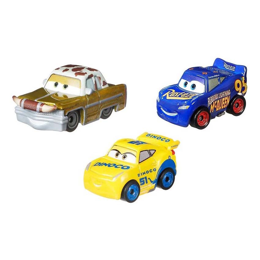 Cars Mini Racers Willys Butte Race Series 3 Pack - Disney Pixar Cars