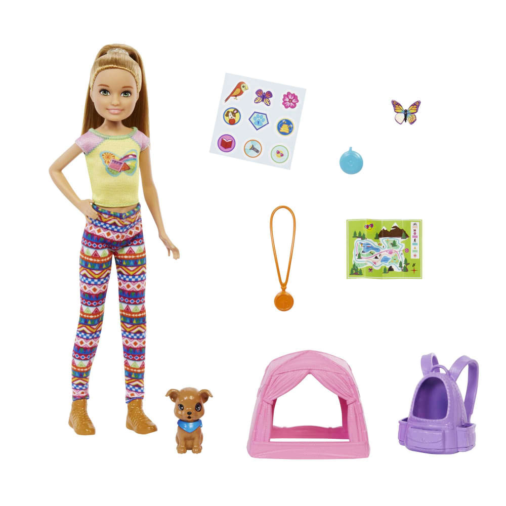Barbie It Takes Two Stacie Camping Playset