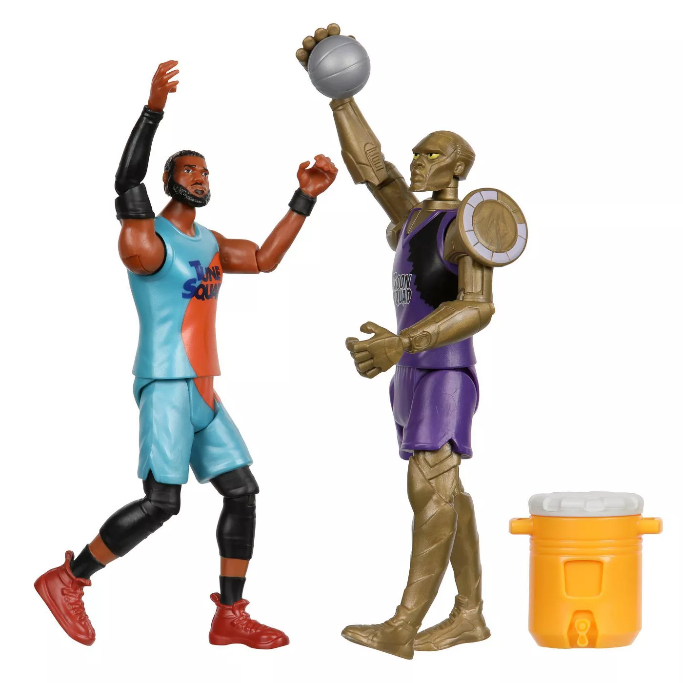 Space Jam On Court Rivals Lebron James & Chronos Figure 2 Pack