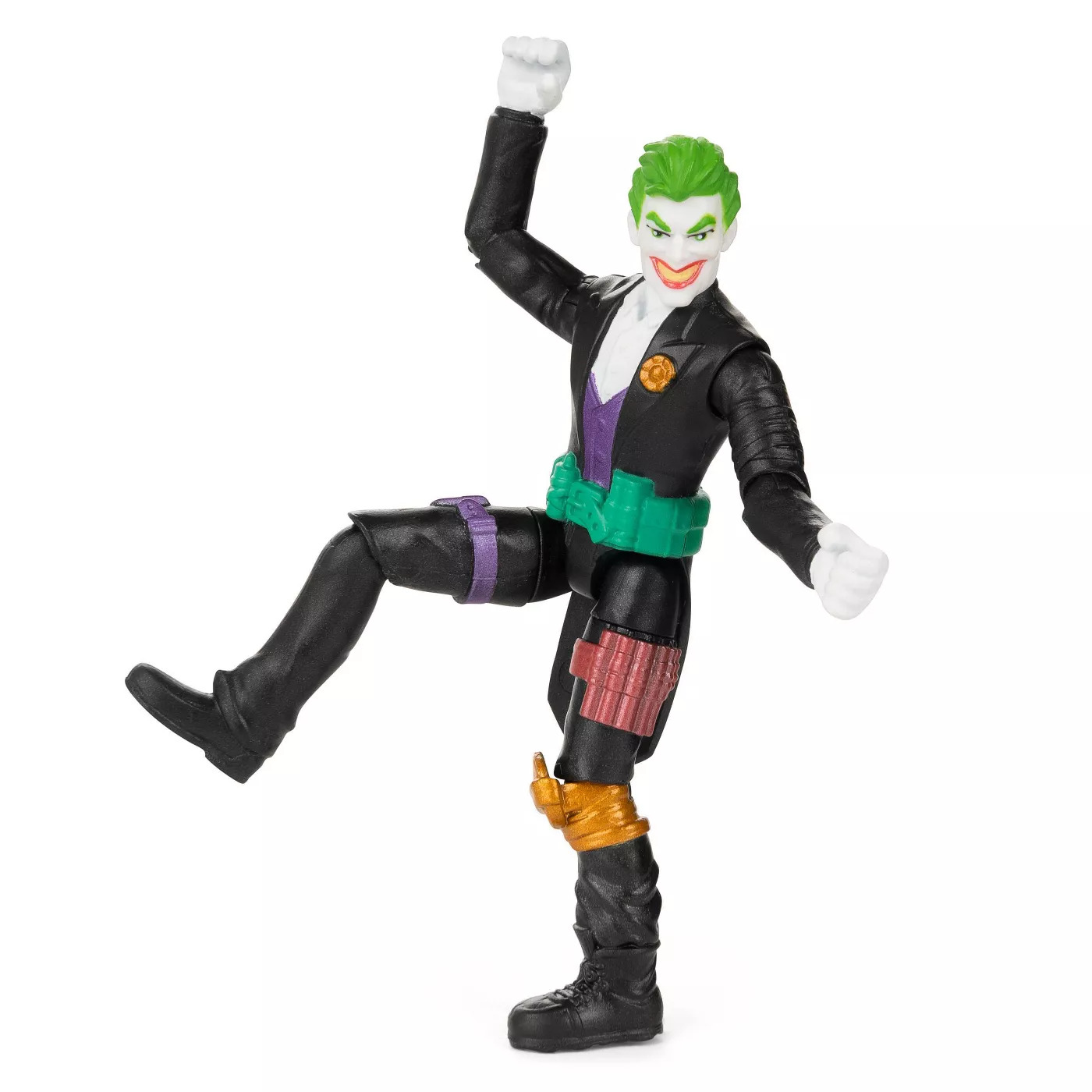 DC The Joker Figure 10cm & 3 Surprise Accessories Batman