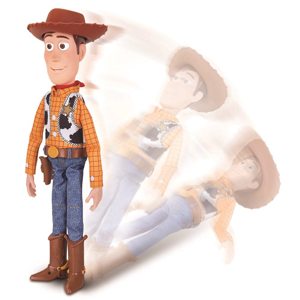 Sheriff Woody with Interactive Drop Down Action - Toy Story