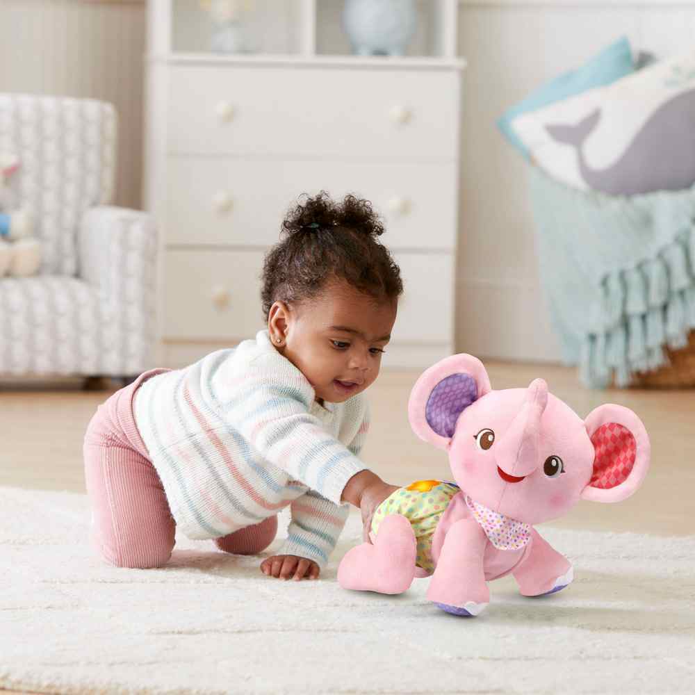 Vtech Baby Crawl With Me Elephant Pink