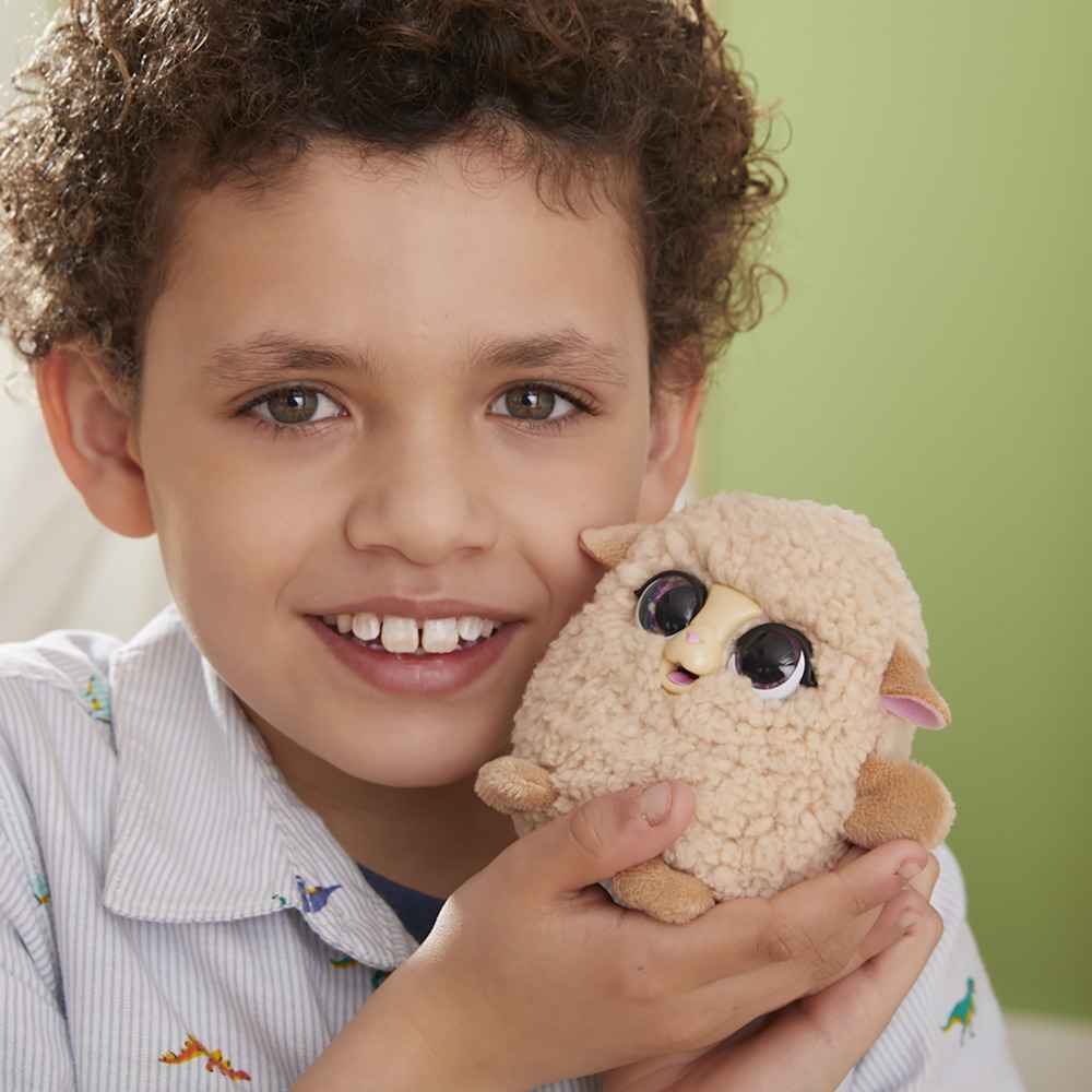 furReal Fuzzalots Lamb Interactive Animatronic ColorChange Toy FurReal