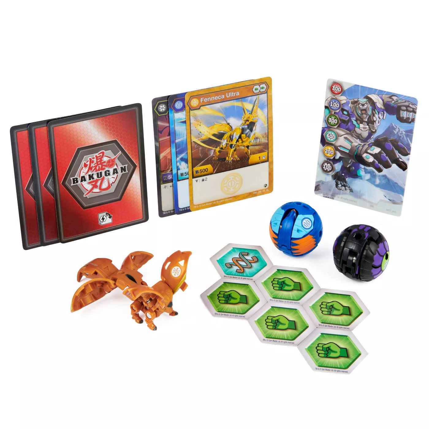 Bakugan Geogan Rising Starter Pack Fenneca Ultra | Cuotas Sin Interés