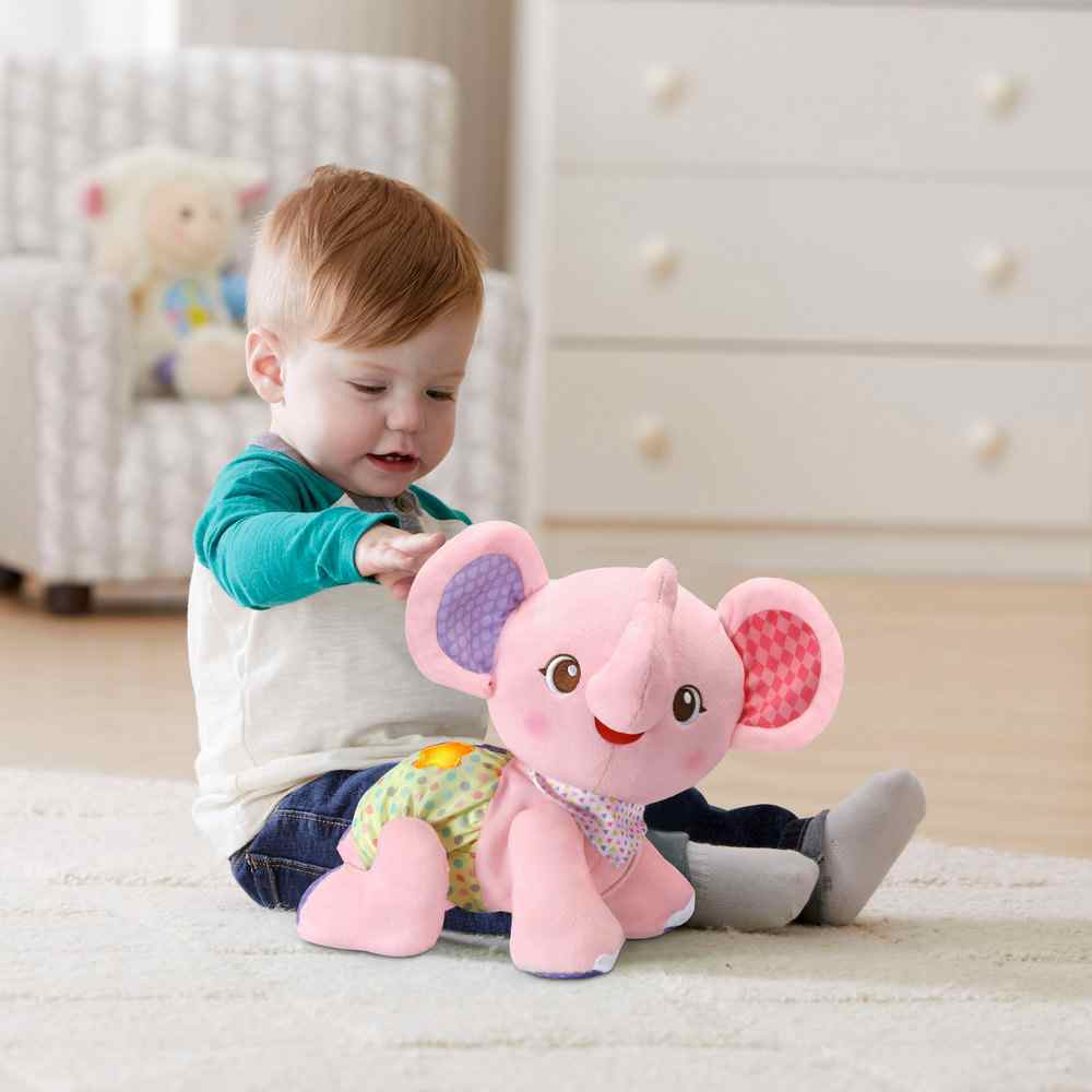 Vtech Baby Crawl With Me Elephant Pink