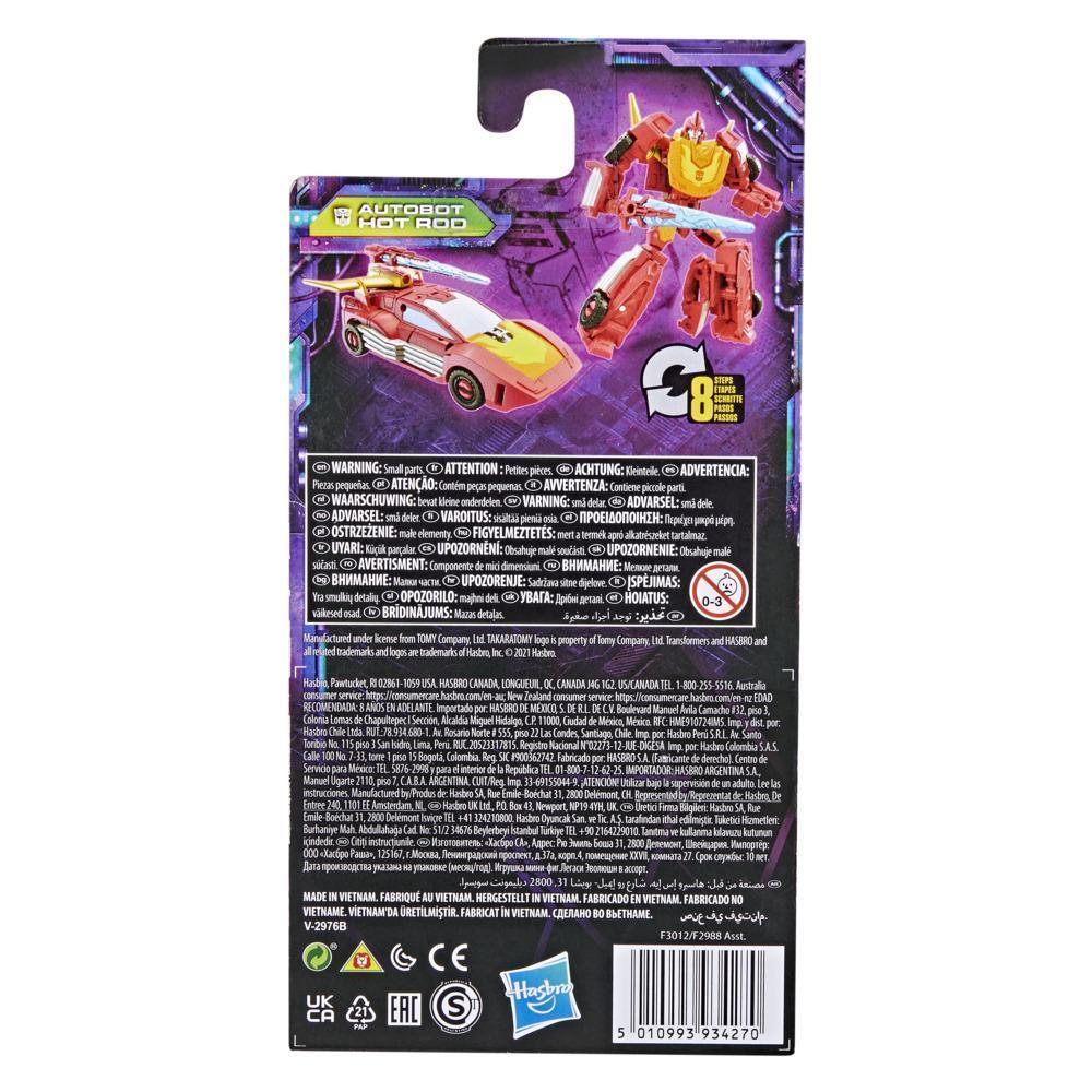 Transformers Generations Legacy Core Autobot Hot Rod Action Figure